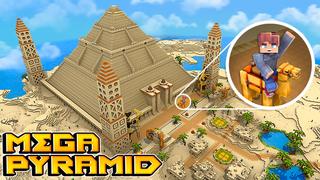Thumbnail of the Minecraft Bedrock Marketplace product MEGA PYRAMID created by The Craft Stars.