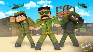 Thumbnail of the Minecraft Bedrock Marketplace product Military Army created by The Craft Stars.