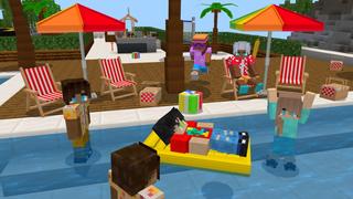 Screenshot of the Minecraft Bedrock Marketplace product Millionaire Mansion created by The Craft Stars.