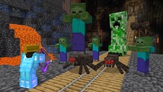 Screenshot of the Minecraft Bedrock Marketplace product Mineshaft created by The Craft Stars.