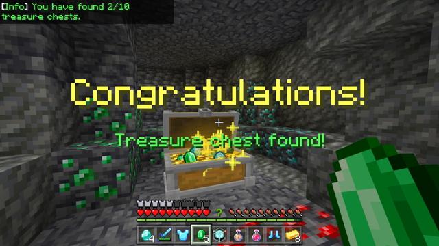 Screenshot of the Minecraft Bedrock Marketplace product Mineshaft created by The Craft Stars.