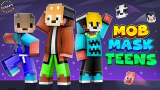 Thumbnail of the Minecraft Bedrock Marketplace product Mob Mask Teens created by The Craft Stars.