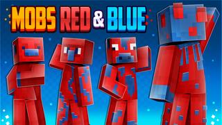 Thumbnail of the Minecraft Bedrock Marketplace product Mobs Red & Blue created by The Craft Stars.