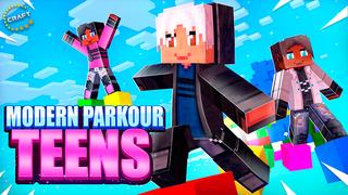 Thumbnail of the Minecraft Bedrock Marketplace product Modern Parkour Teens created by The Craft Stars.