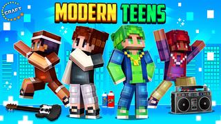 Thumbnail of the Minecraft Bedrock Marketplace product Modern Teens created by The Craft Stars.