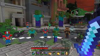 Screenshot of the Minecraft Bedrock Marketplace product Mutant Zombie Expansion+ created by The Craft Stars.