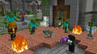 Screenshot of the Minecraft Bedrock Marketplace product Mutant Zombie Expansion+ created by The Craft Stars.