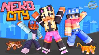 Thumbnail of the Minecraft Bedrock Marketplace product Neko City created by The Craft Stars.