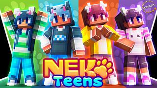 Thumbnail of the Minecraft Bedrock Marketplace product Neko Teens created by The Craft Stars.