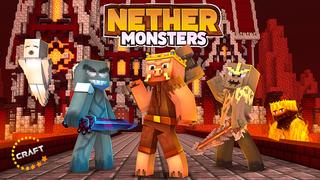 Thumbnail of the Minecraft Bedrock Marketplace product Nether Monsters created by The Craft Stars.