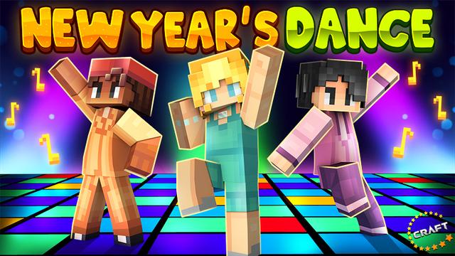 Thumbnail of the Minecraft Bedrock Marketplace product New Year's Dance created by The Craft Stars.