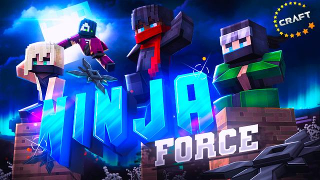 Thumbnail of the Minecraft Bedrock Marketplace product Ninja Force created by The Craft Stars.