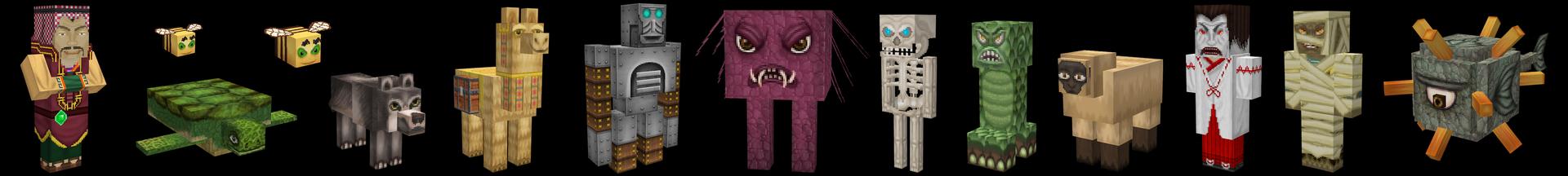 Panorama of the Minecraft Bedrock Marketplace product Ninja Legends- Master Textures created by The Craft Stars.