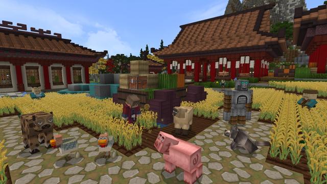 Screenshot of the Minecraft Bedrock Marketplace product Ninja Legends- Master Textures created by The Craft Stars.
