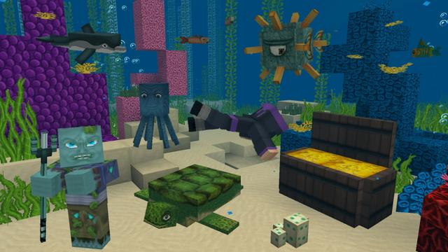 Screenshot of the Minecraft Bedrock Marketplace product Ninja Legends- Master Textures created by The Craft Stars.