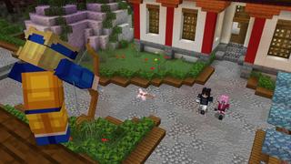 Screenshot of the Minecraft Bedrock Marketplace product Ninja Weapons created by The Craft Stars.