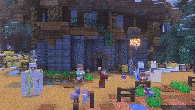 Screenshot of the Minecraft Bedrock Marketplace product Norse City created by The Craft Stars.