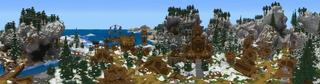 Panorama of the Minecraft Bedrock Marketplace product Norse Viking Pirates created by The Craft Stars.