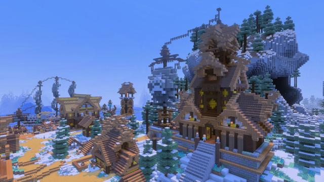Screenshot of the Minecraft Bedrock Marketplace product Norse Viking Pirates created by The Craft Stars.