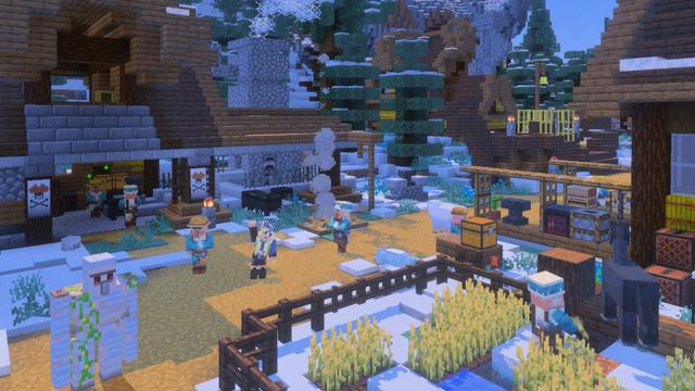 Screenshot of the Minecraft Bedrock Marketplace product Norse Viking Pirates created by The Craft Stars.
