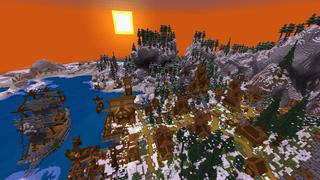 Screenshot of the Minecraft Bedrock Marketplace product Norse Viking Pirates created by The Craft Stars.