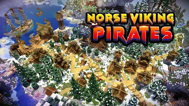 Thumbnail of the Minecraft Bedrock Marketplace product Norse Viking Pirates created by The Craft Stars.