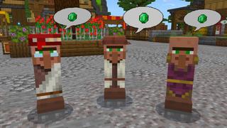 Screenshot of the Minecraft Bedrock Marketplace product OP Creeper Traders created by The Craft Stars.