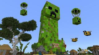 Screenshot of the Minecraft Bedrock Marketplace product OP Creepers created by The Craft Stars.