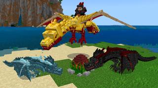 Screenshot of the Minecraft Bedrock Marketplace product OP Drachen created by The Craft Stars.