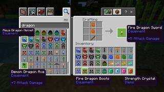 Screenshot of the Minecraft Bedrock Marketplace product OP Drachen created by The Craft Stars.