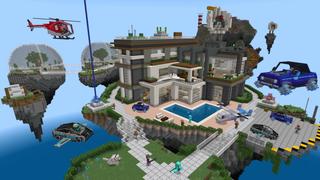 Screenshot of the Minecraft Bedrock Marketplace product OP Sky Base created by The Craft Stars.