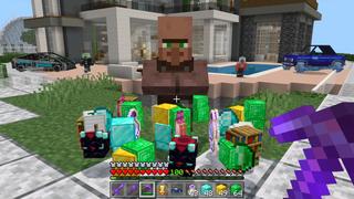 Screenshot of the Minecraft Bedrock Marketplace product OP Sky Base created by The Craft Stars.