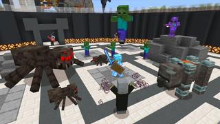 Screenshot of the Minecraft Bedrock Marketplace product OP Sky Base created by The Craft Stars.