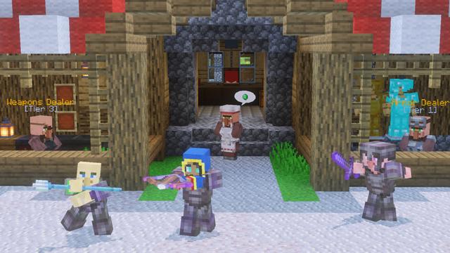 Screenshot of the Minecraft Bedrock Marketplace product OP Traders Expansion created by The Craft Stars.