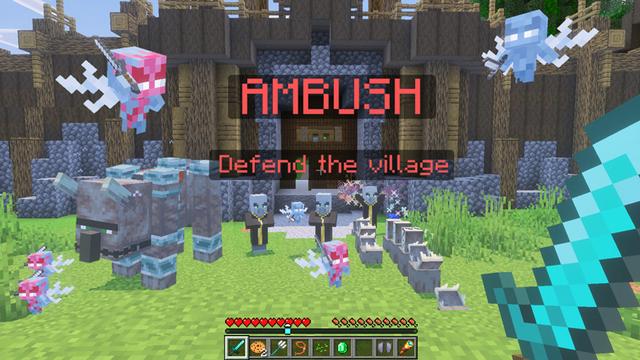 Screenshot of the Minecraft Bedrock Marketplace product OP Traders Expansion created by The Craft Stars.