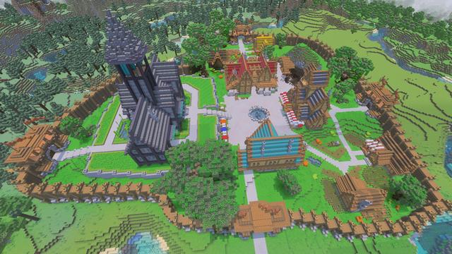 Screenshot of the Minecraft Bedrock Marketplace product OP Traders Expansion created by The Craft Stars.