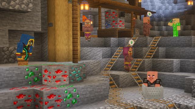 Screenshot of the Minecraft Bedrock Marketplace product OP Traders Expansion created by The Craft Stars.