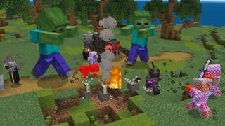 Screenshot of the Minecraft Bedrock Marketplace product OP Villagers Expansion created by The Craft Stars.