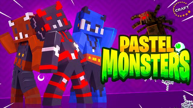 Thumbnail of the Minecraft Bedrock Marketplace product Pastel Monsters created by The Craft Stars.