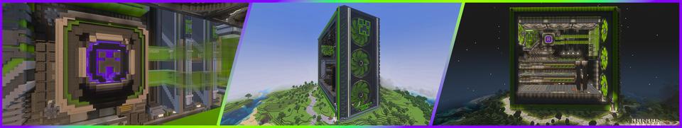 Panorama of the Minecraft Bedrock Marketplace product PC Base created by The Craft Stars.