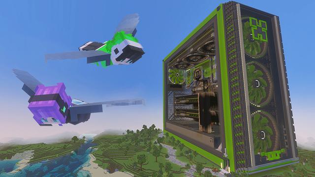 Screenshot of the Minecraft Bedrock Marketplace product PC Base created by The Craft Stars.