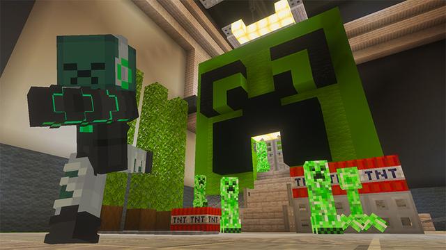 Screenshot of the Minecraft Bedrock Marketplace product PC Base created by The Craft Stars.