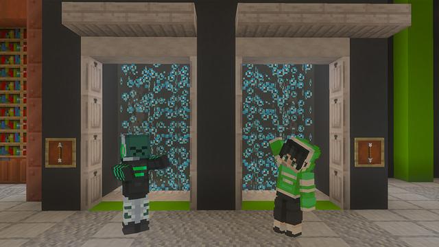 Screenshot of the Minecraft Bedrock Marketplace product PC Base created by The Craft Stars.
