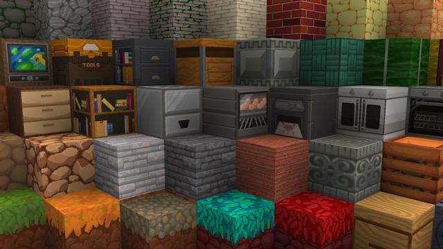 Screenshot of the Minecraft Bedrock Marketplace product Perfect Modern HD x32/x64 created by The Craft Stars.