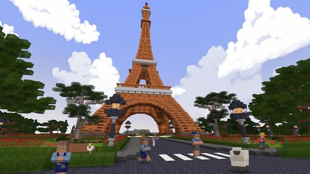 Screenshot of the Minecraft Bedrock Marketplace product Perfect Modern HD x32/x64 created by The Craft Stars.