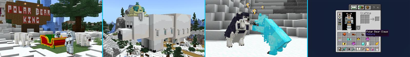 Panorama of the Minecraft Bedrock Marketplace product Simulateur d'ours polaire created by The Craft Stars.