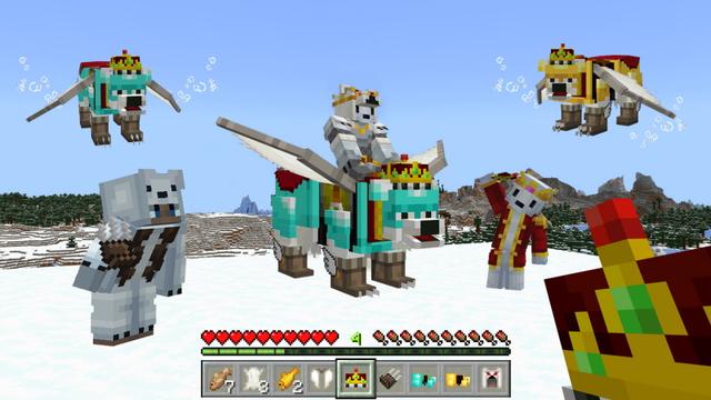 Screenshot of the Minecraft Bedrock Marketplace product Simulateur d'ours polaire created by The Craft Stars.