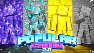 Thumbnail of the Minecraft Bedrock Marketplace product Popular Camo created by The Craft Stars.