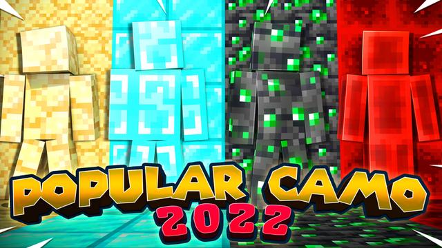 Thumbnail of the Minecraft Bedrock Marketplace product Popular Camo 2022 created by The Craft Stars.