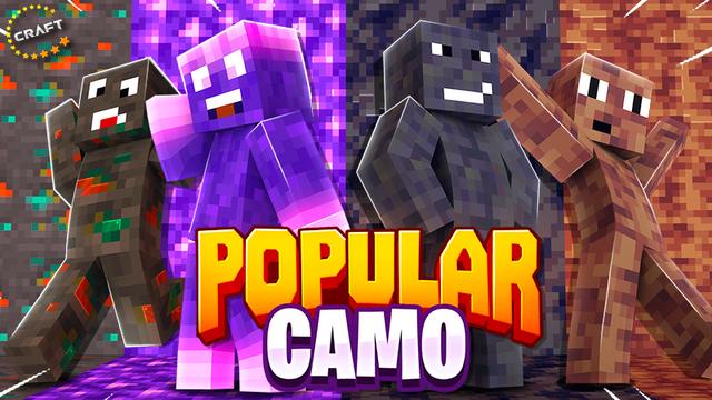Thumbnail of the Minecraft Bedrock Marketplace product Popular Camo created by The Craft Stars.